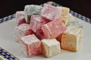 لوکوم حبه ای مخلوط پسته بادام 1 کیلویی 12 لوکوم حبه ای مخلوط پسته بادام1
