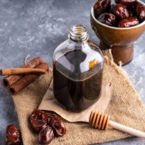 شیره خرما+دو دهم زعفران هدیه