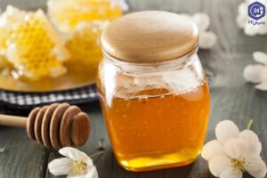 عسل زعفرانی مغزدار 1 کیلویی 5 مزاج شناسی مواد غذایی1
