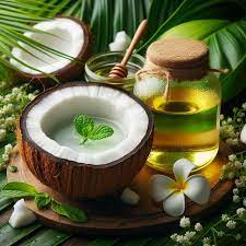 روغن نارگیل 1 لیتری 6 روغن نارگیل 1 لیتری