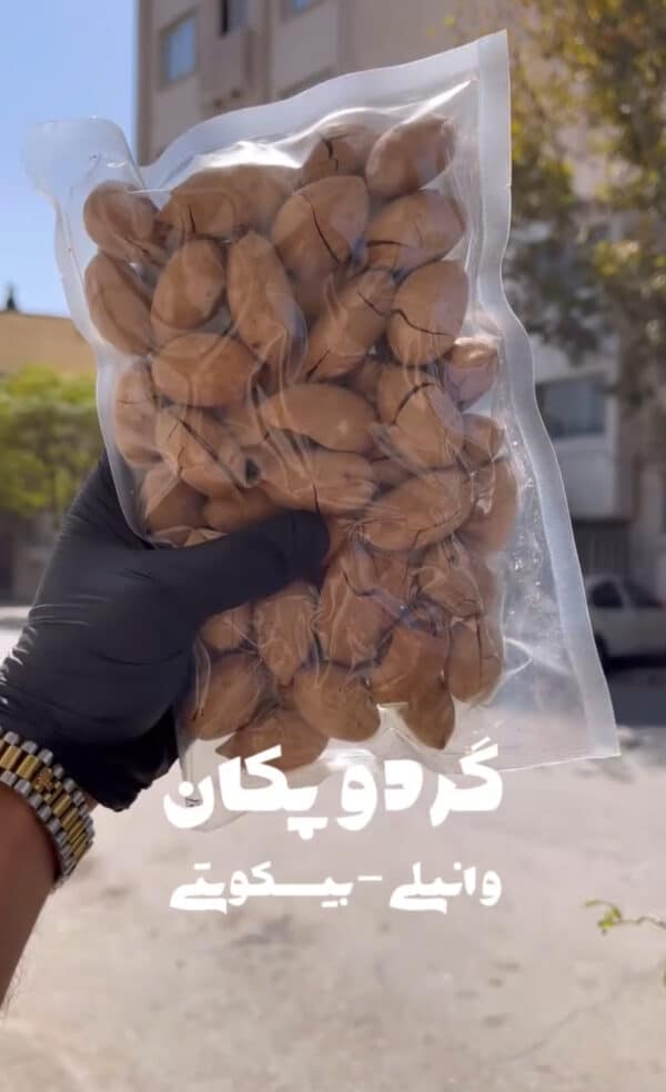 گردو پکان وانیلی-خارجی ( گردو پیکان-گردو پیکن)