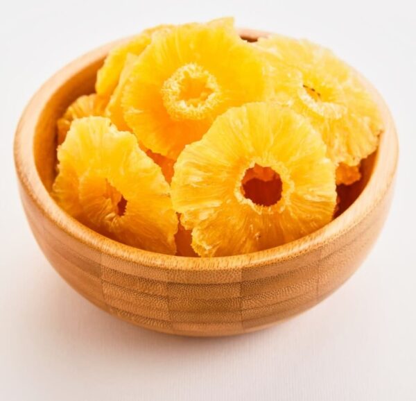میوه ی اناناس خشک کمپوتی 1 کیلویی